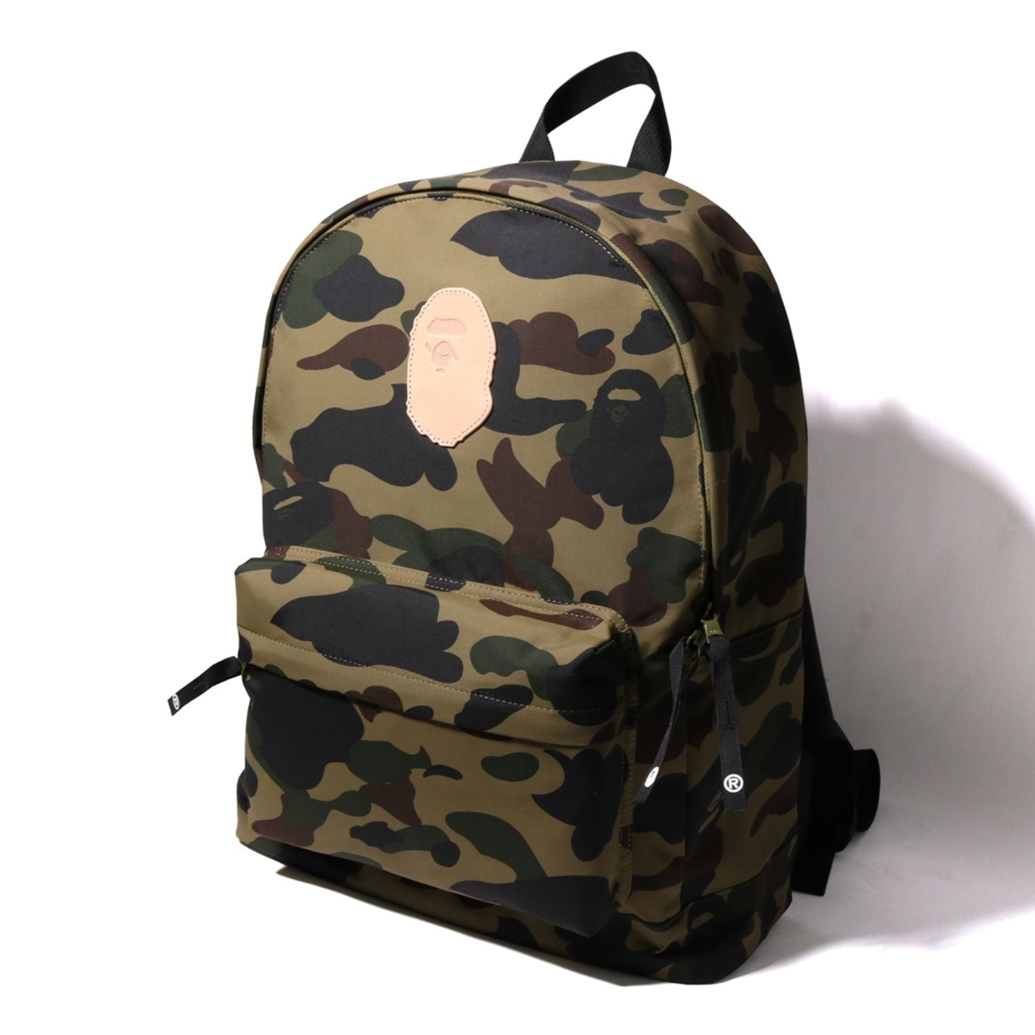 BAPE 1ST CAMO APE HEAD PATCH DAYPACK MENS