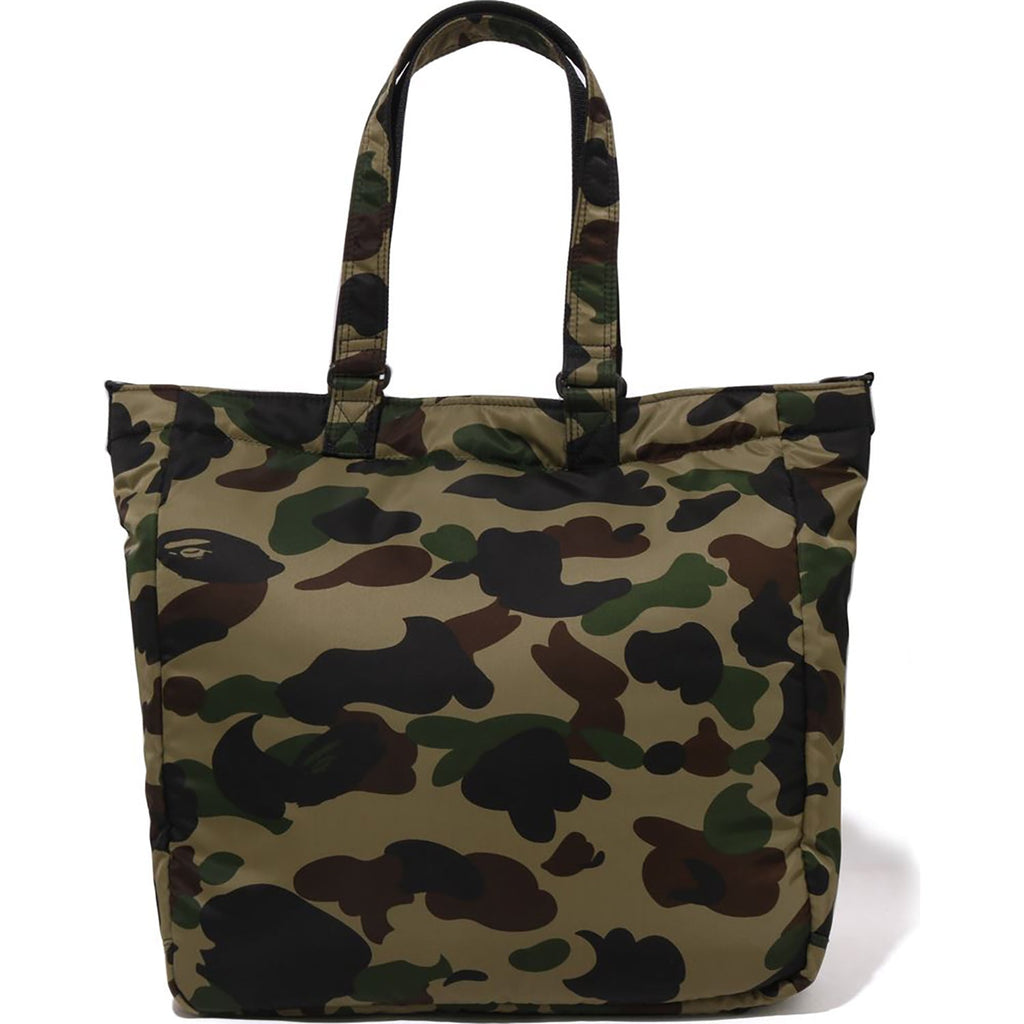 BAPE PORTER 1ST CAMO UTILITY TOTE BAG MENS