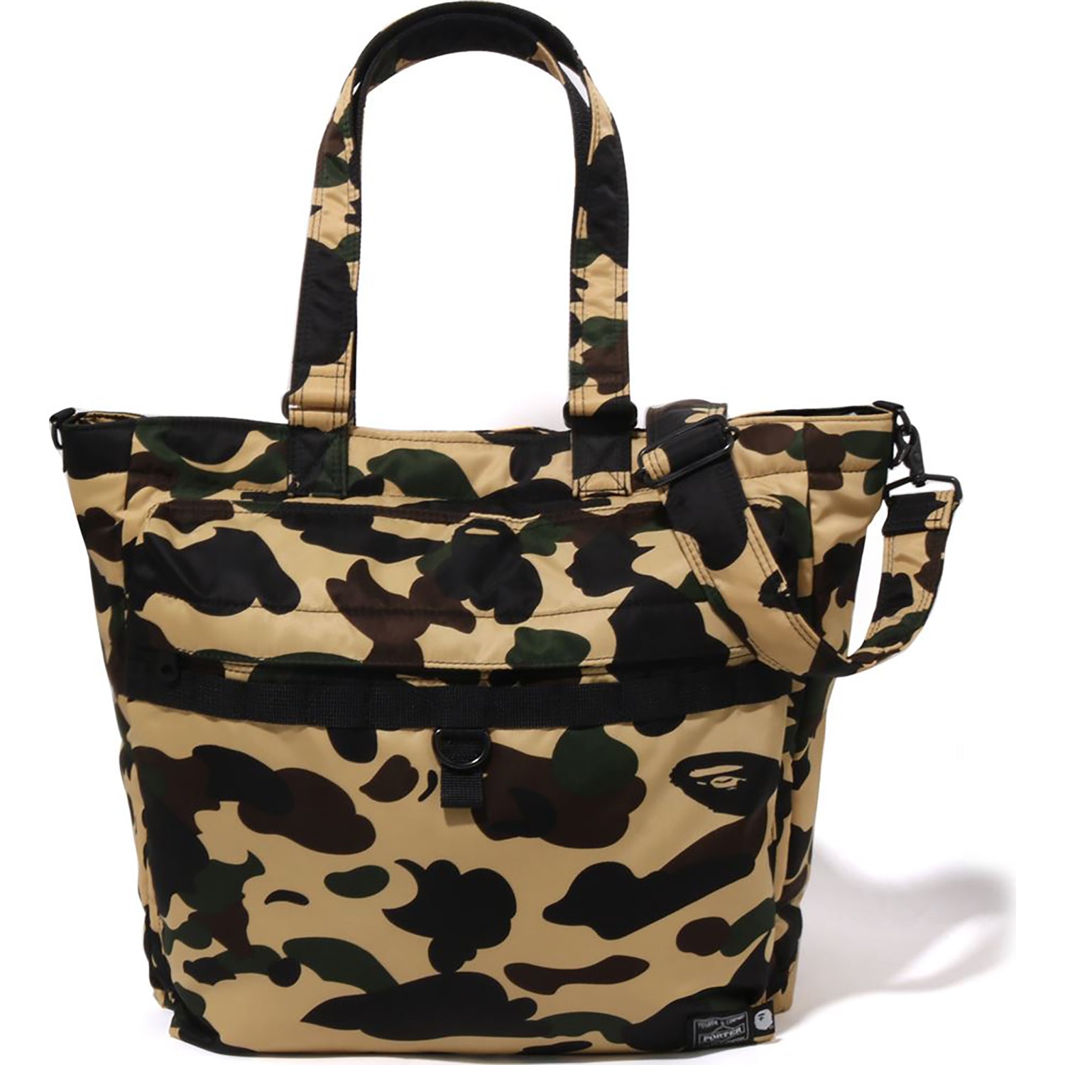 BAPE PORTER 1ST CAMO UTILITY TOTE BAG MENS