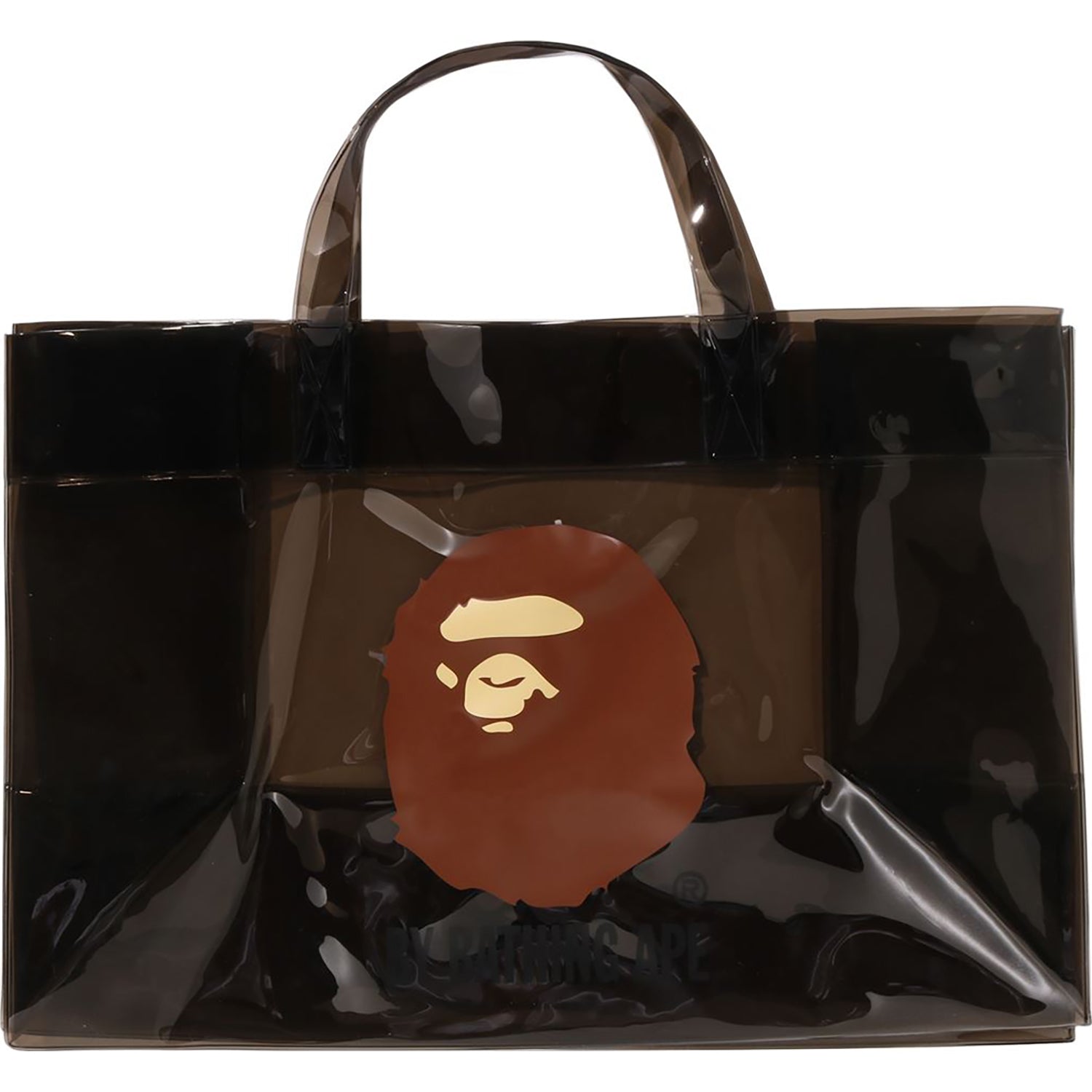 BAPE APE HEAD CLEAR BAG MENS