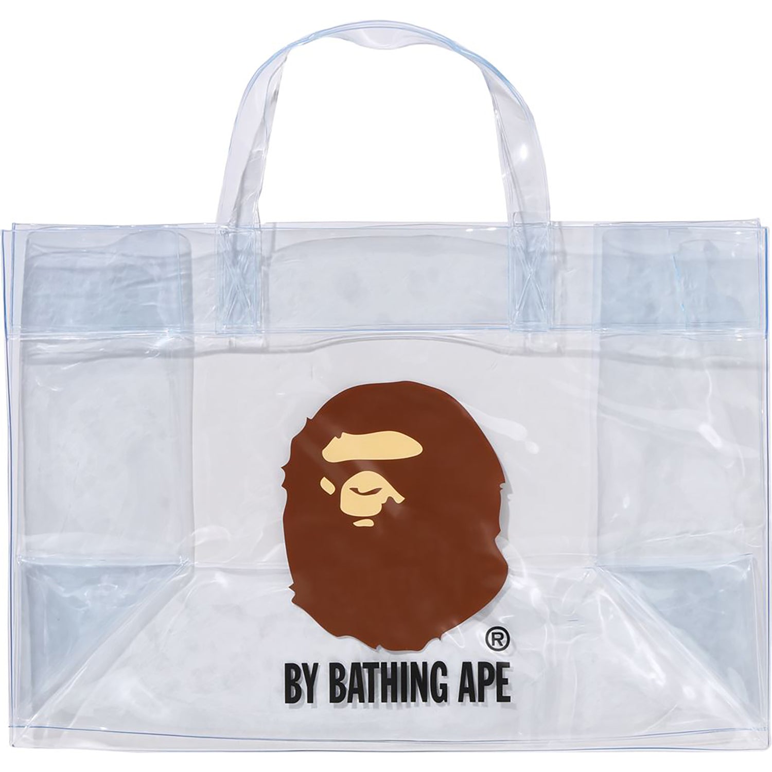 BAPE APE HEAD CLEAR BAG MENS
