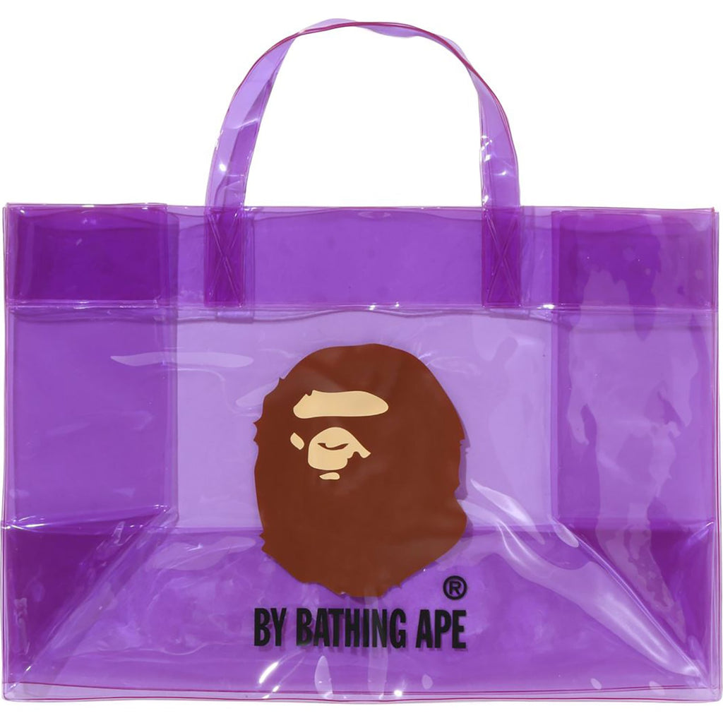 BAPE APE HEAD CLEAR BAG MENS