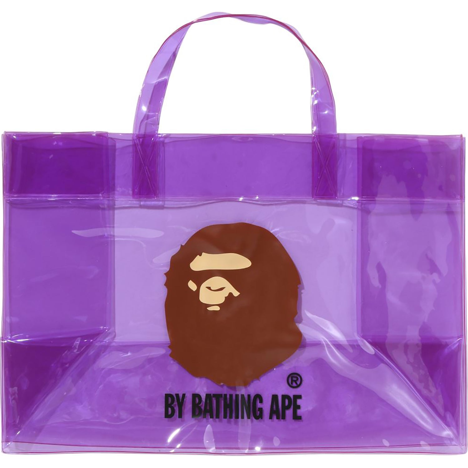 BAPE APE HEAD CLEAR BAG MENS