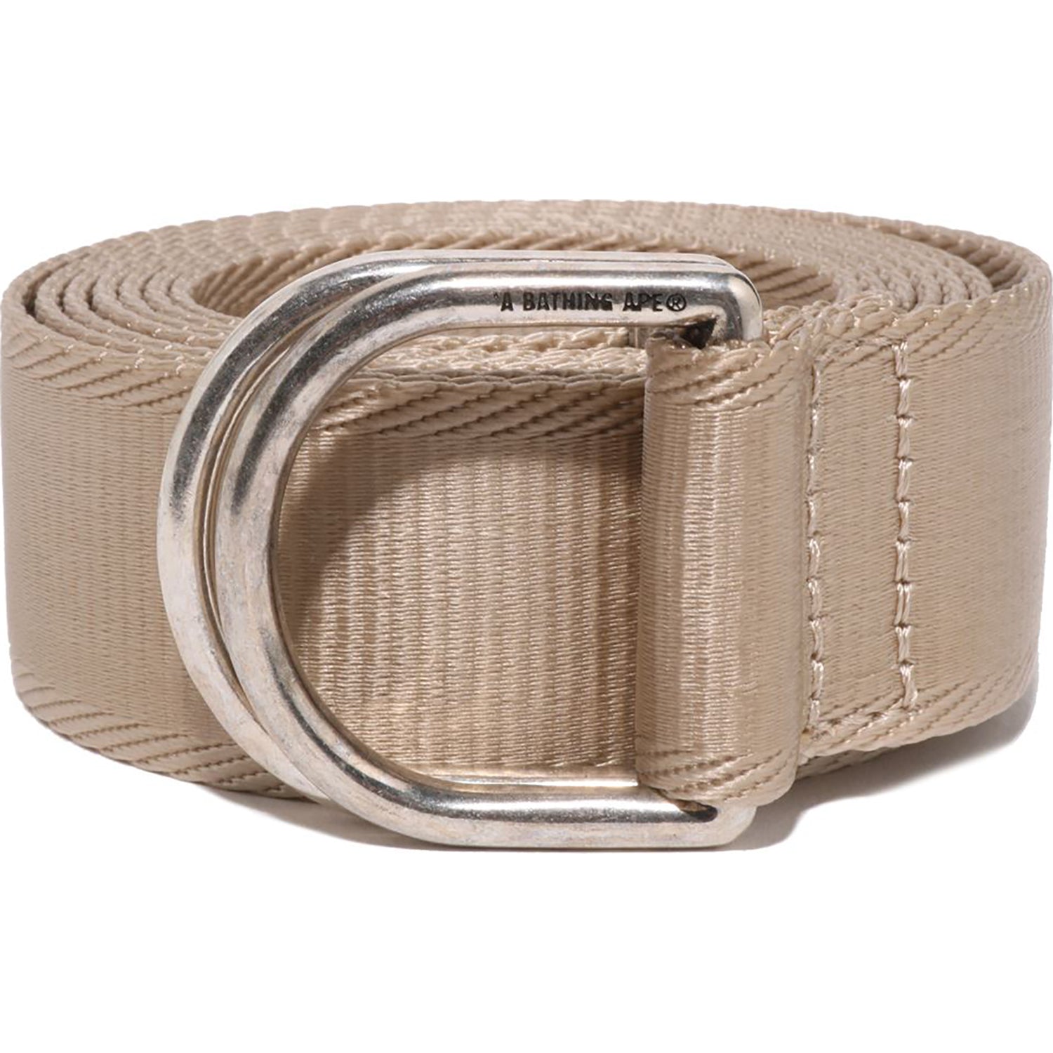 BAPE BATHING APE LOGO JACQUARD NYLON BELT MENS