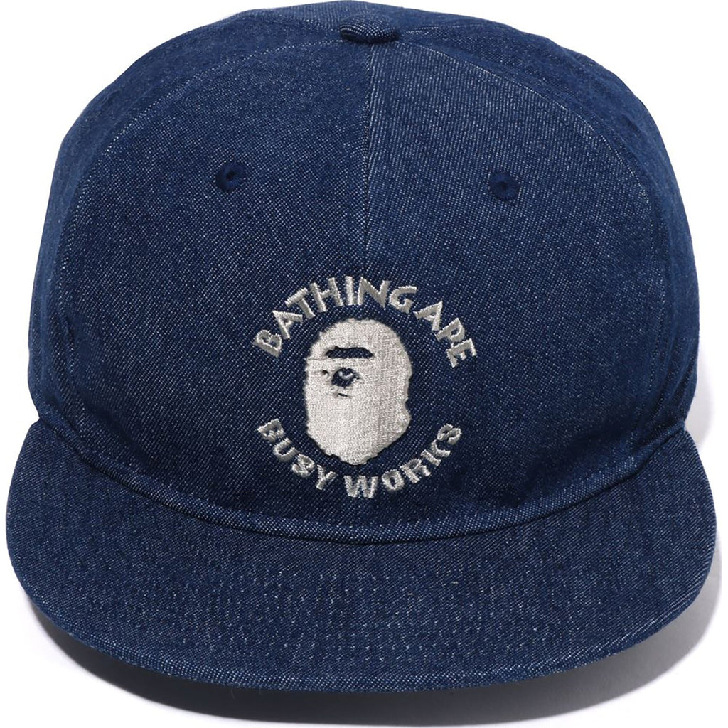 BAPE BUSY WORK DENIM CAP MENS