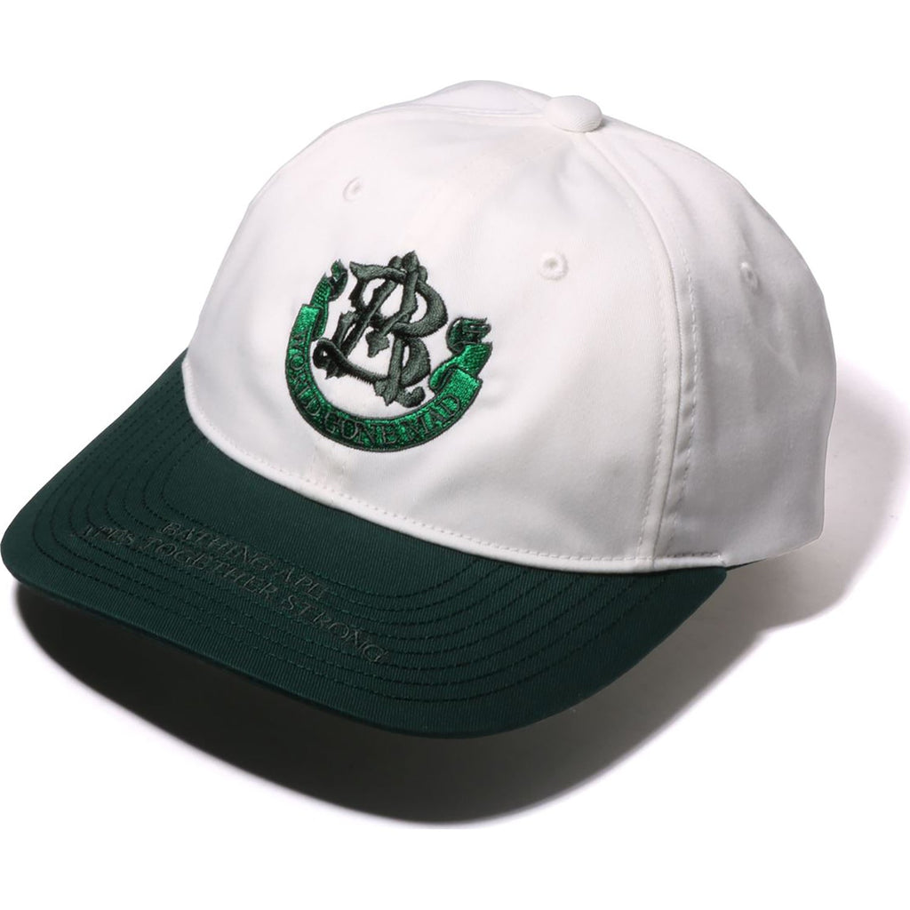 BAPE CONTRAST PANEL COLLEGE CAP MENS