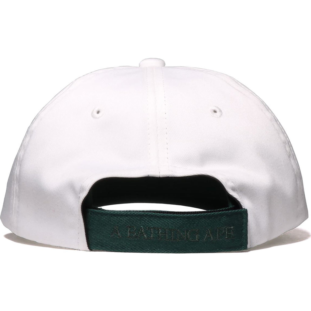 BAPE CONTRAST PANEL COLLEGE CAP MENS