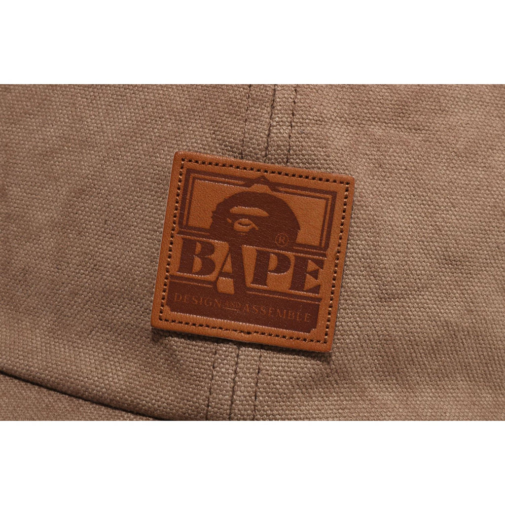 BAPE WASHED CANVAS CAP MENS