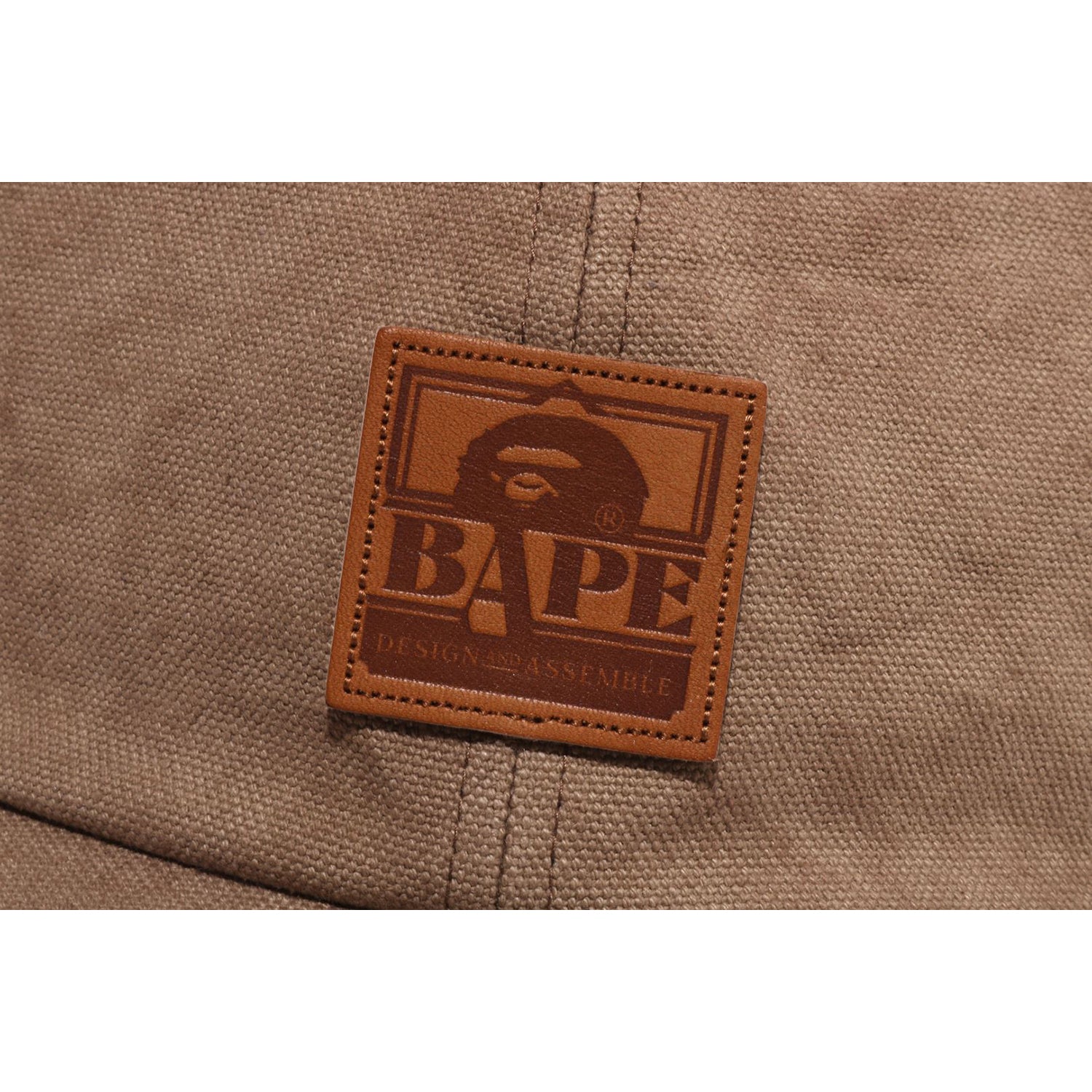BAPE WASHED CANVAS CAP MENS
