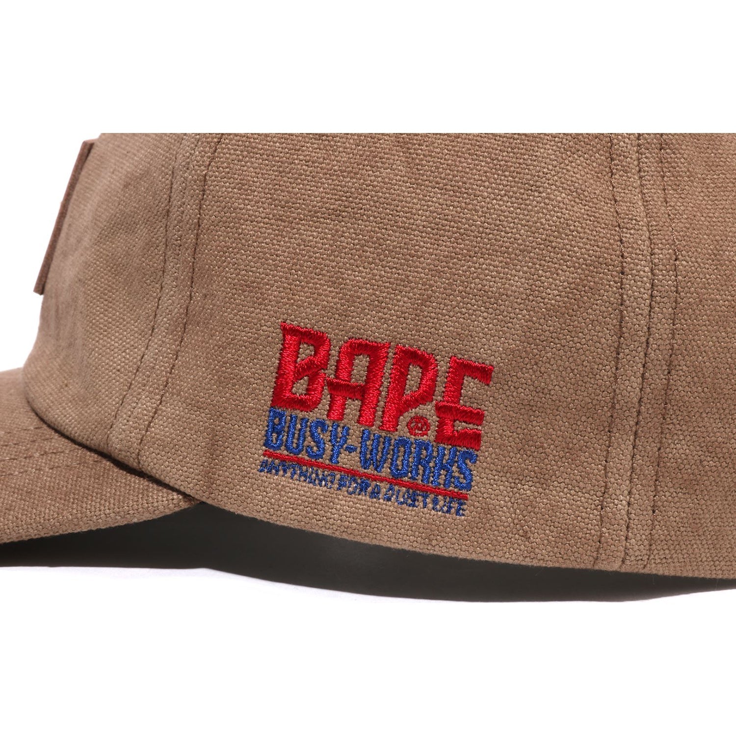 BAPE WASHED CANVAS CAP MENS