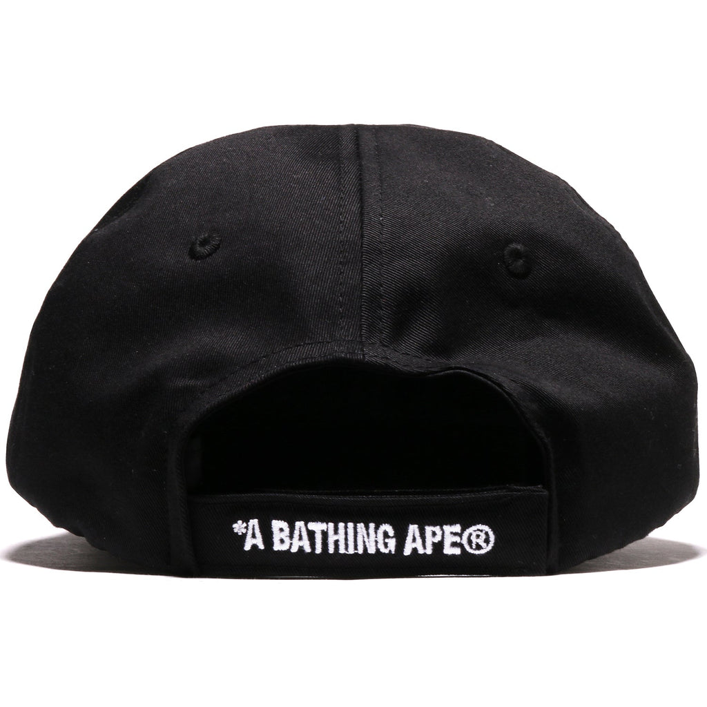 BAPE LOGO COTTON TWILL CAP MENS