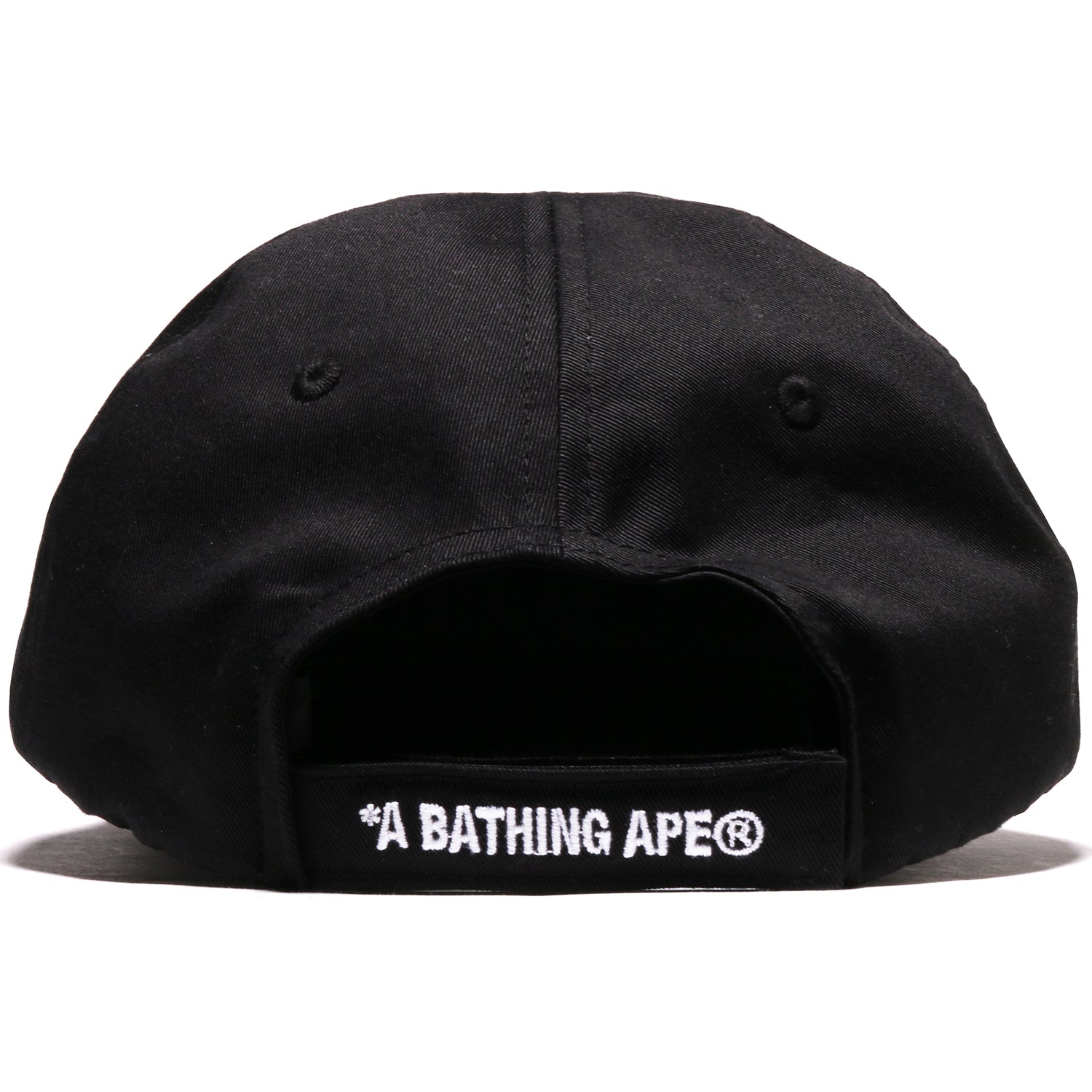 BAPE LOGO COTTON TWILL CAP MENS