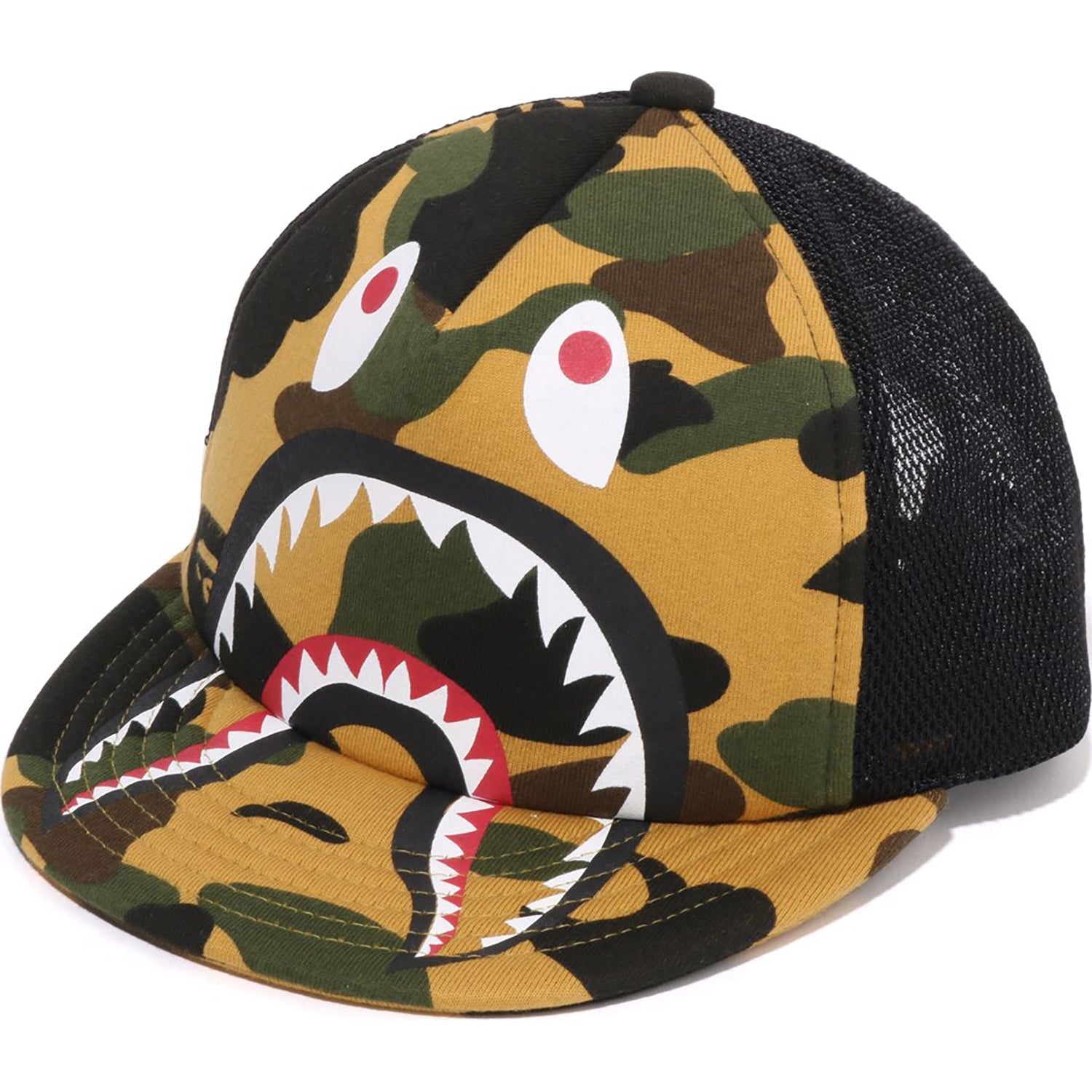 BAPE 1ST CAMO SHARK MESH CAP KIDS