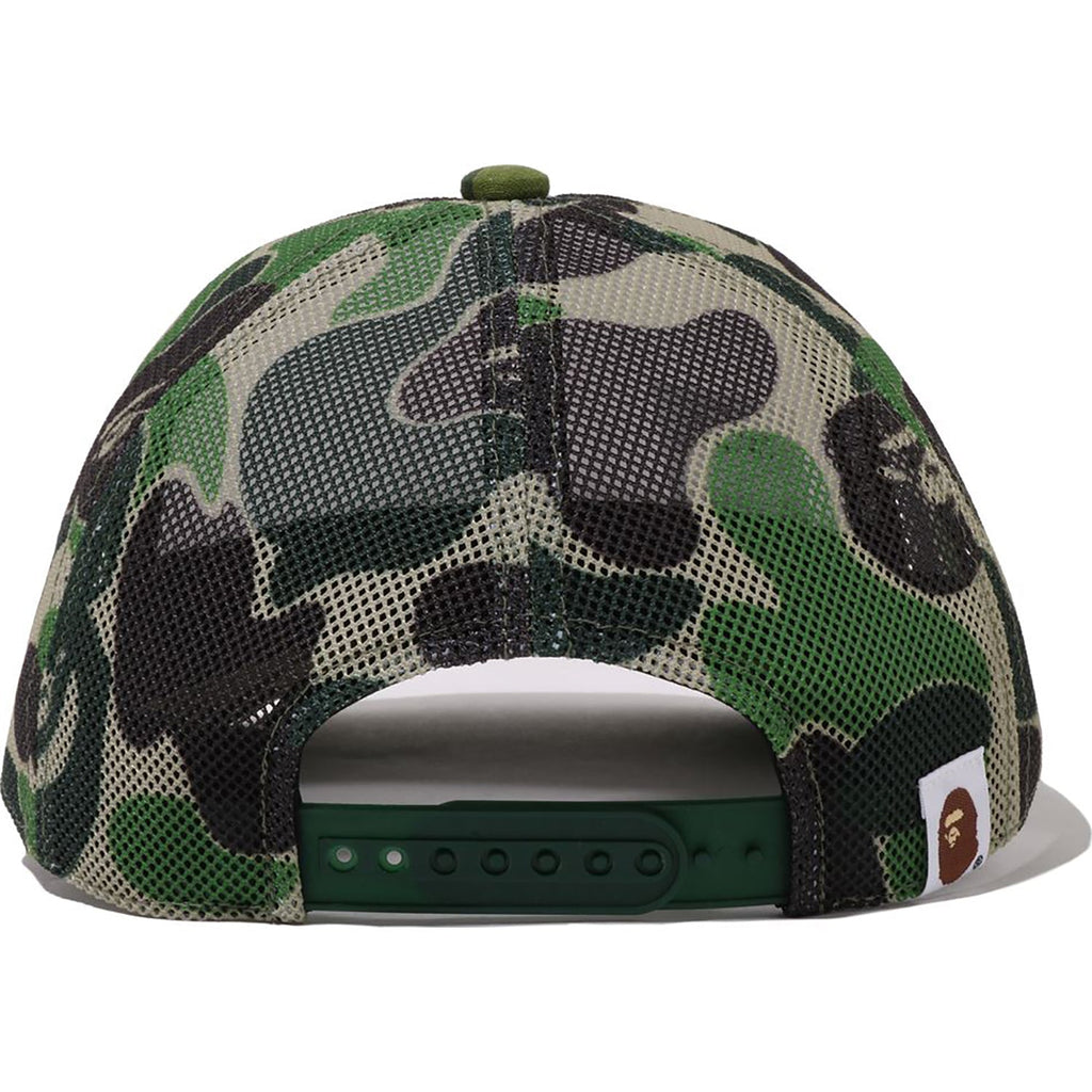 BAPE ABC CAMO CRYSTAL STONE MESH CAP LADIES