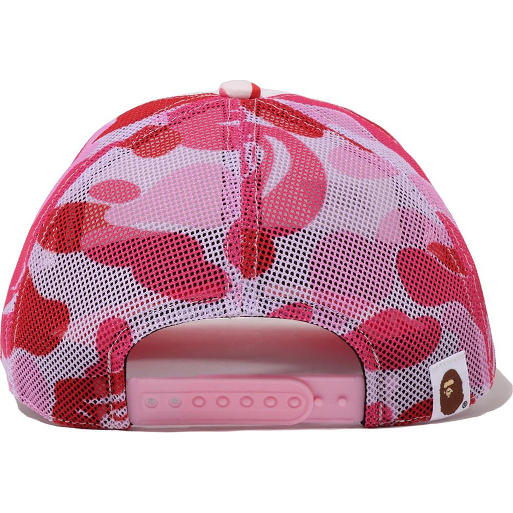 BAPE ABC CAMO CRYSTAL STONE MESH CAP LADIES