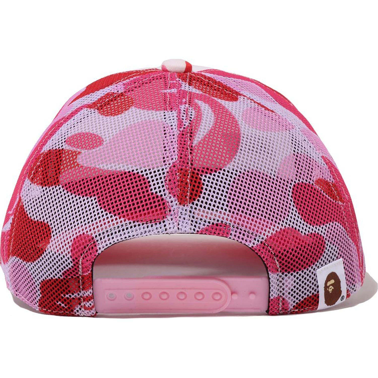 BAPE ABC CAMO CRYSTAL STONE MESH CAP LADIES