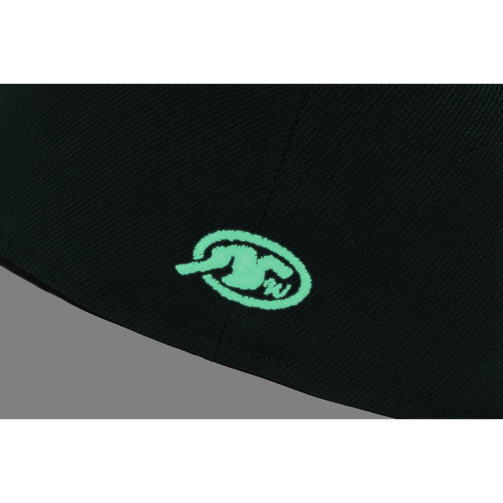 BAPE GLOW IN THE DARK COLLEGE NEW ERA 59FIFTY CAP MENS