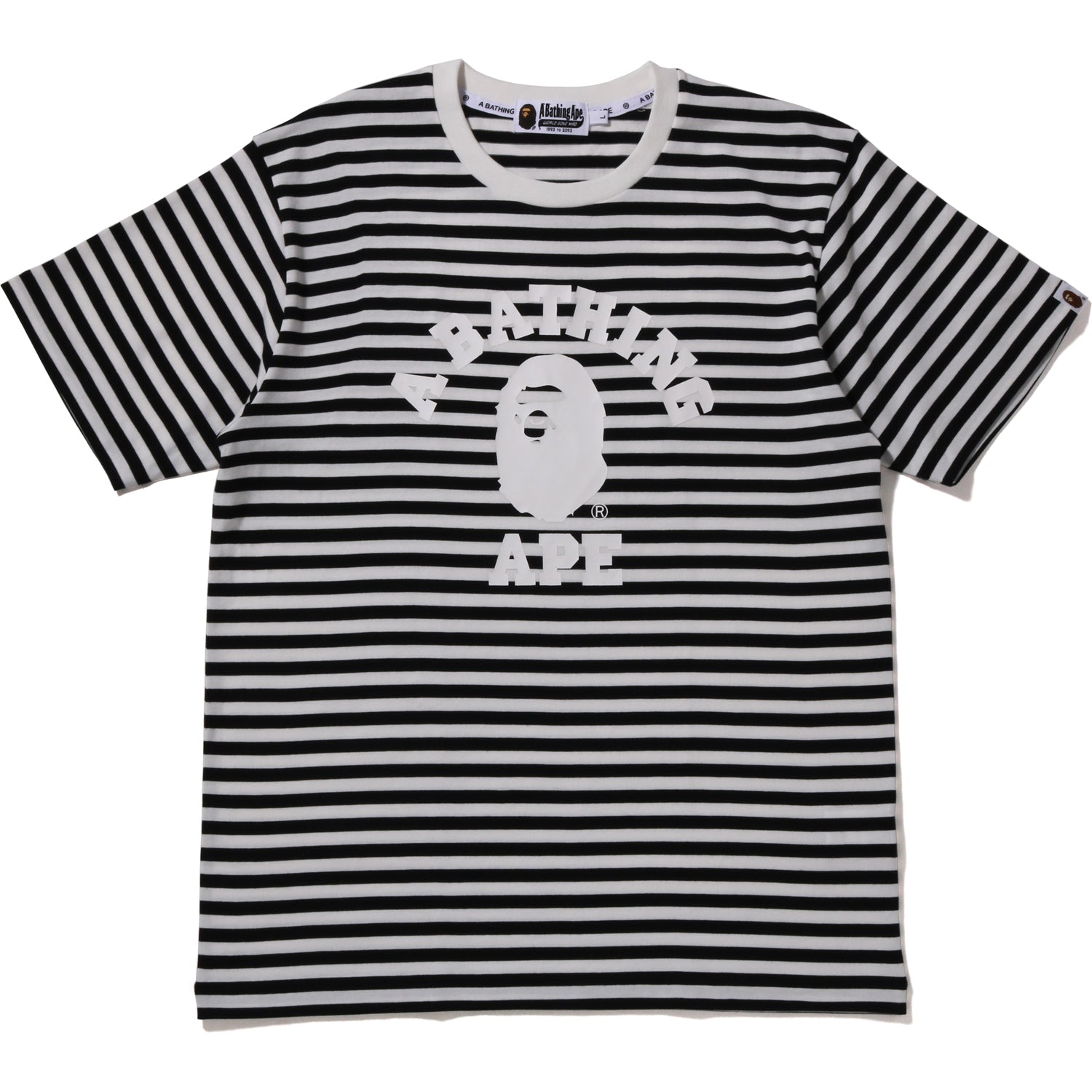 BAPE COLLEGE HOOP TEE BAPEC MENS