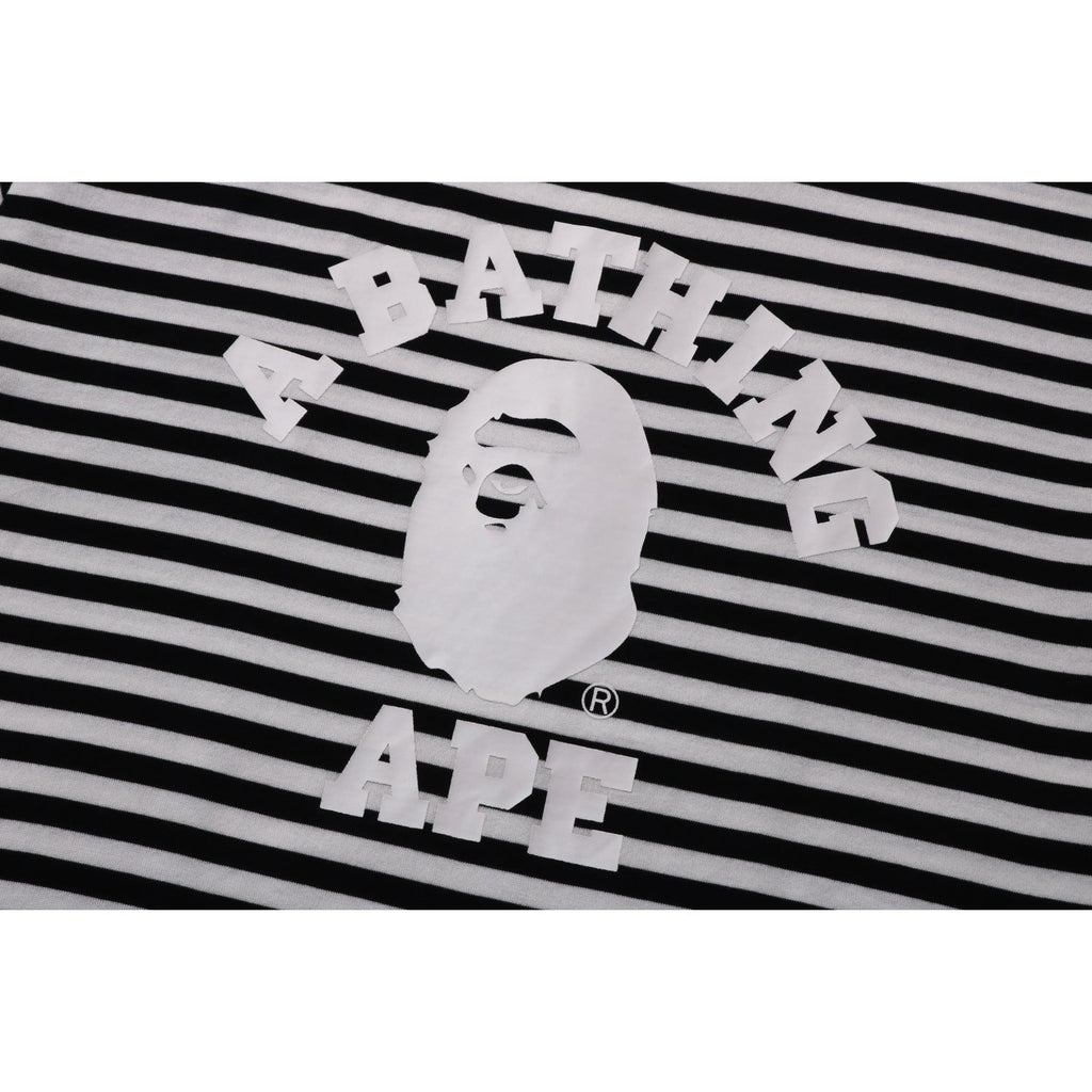 BAPE COLLEGE HOOP TEE BAPEC MENS