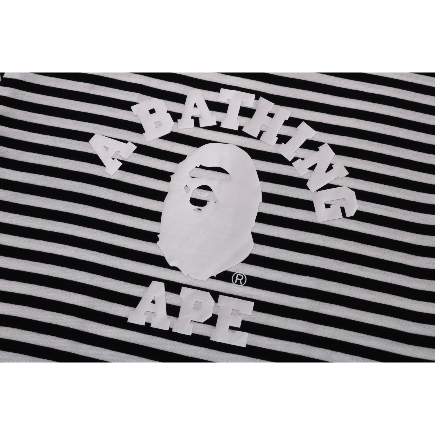 BAPE COLLEGE HOOP TEE BAPEC MENS