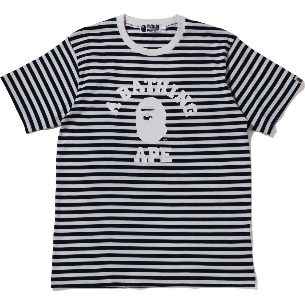 BAPE COLLEGE HOOP TEE BAPEC MENS
