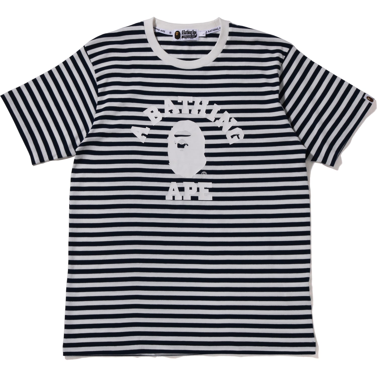BAPE COLLEGE HOOP TEE BAPEC MENS