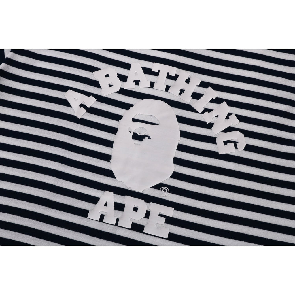 BAPE COLLEGE HOOP TEE BAPEC MENS