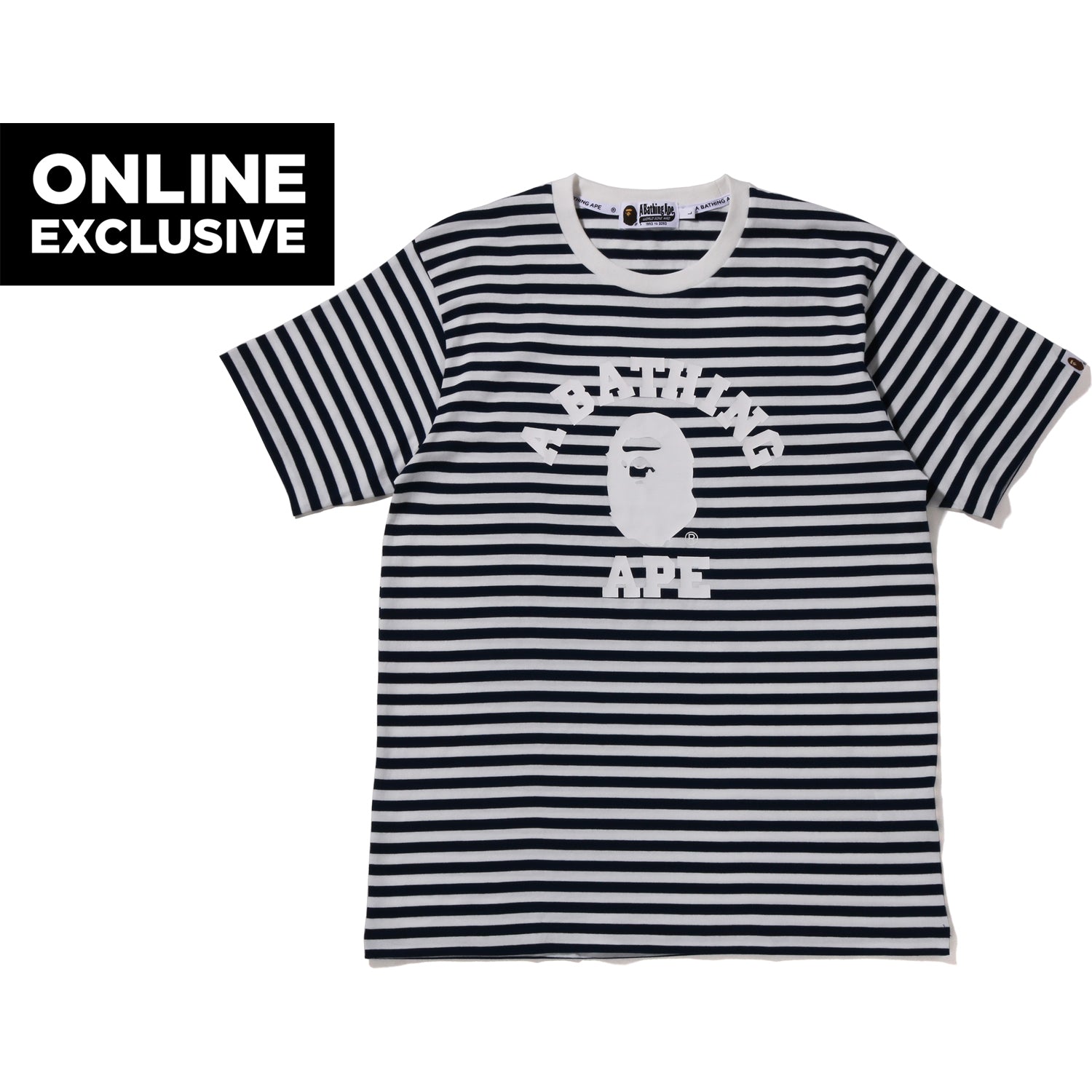 BAPE COLLEGE HOOP TEE BAPEC MENS