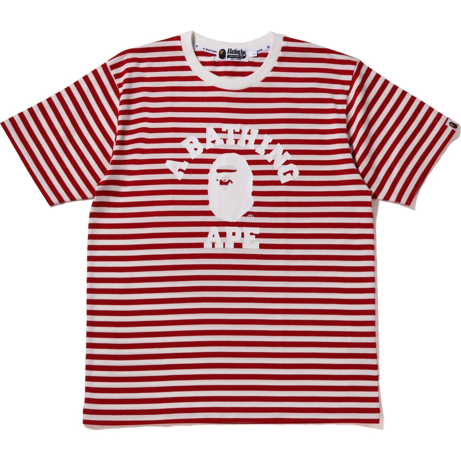 BAPE COLLEGE HOOP TEE BAPEC MENS