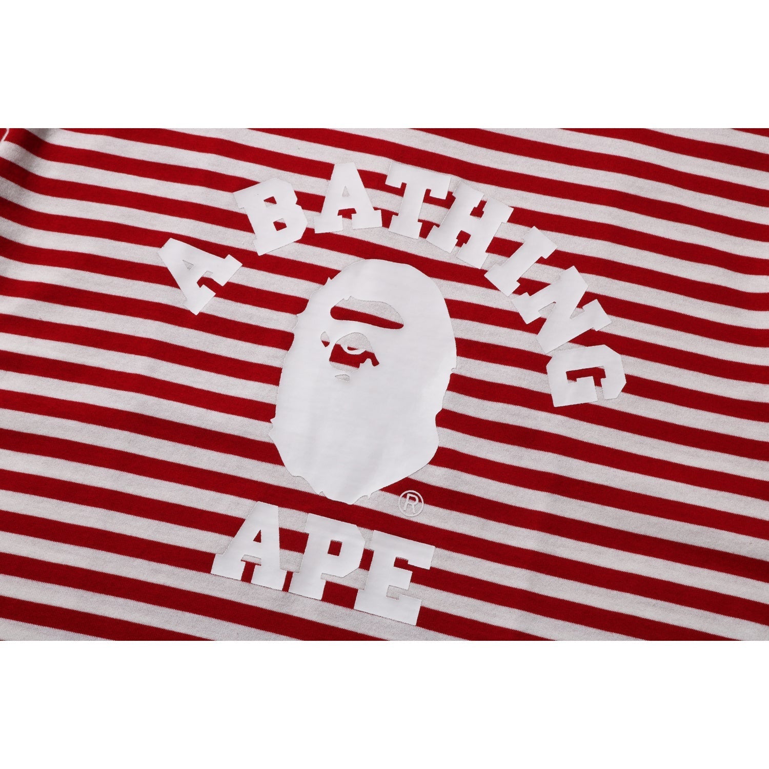 BAPE COLLEGE HOOP TEE BAPEC MENS