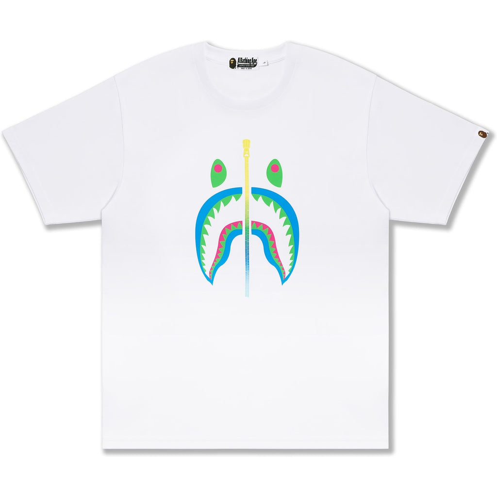 BAPE COLORS SHARK TEE MENS
