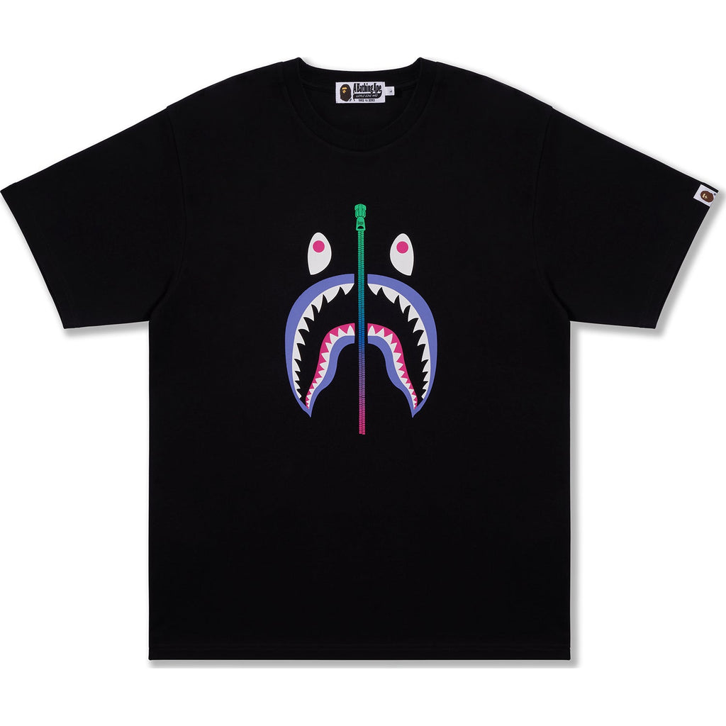 BAPE COLORS SHARK TEE MENS