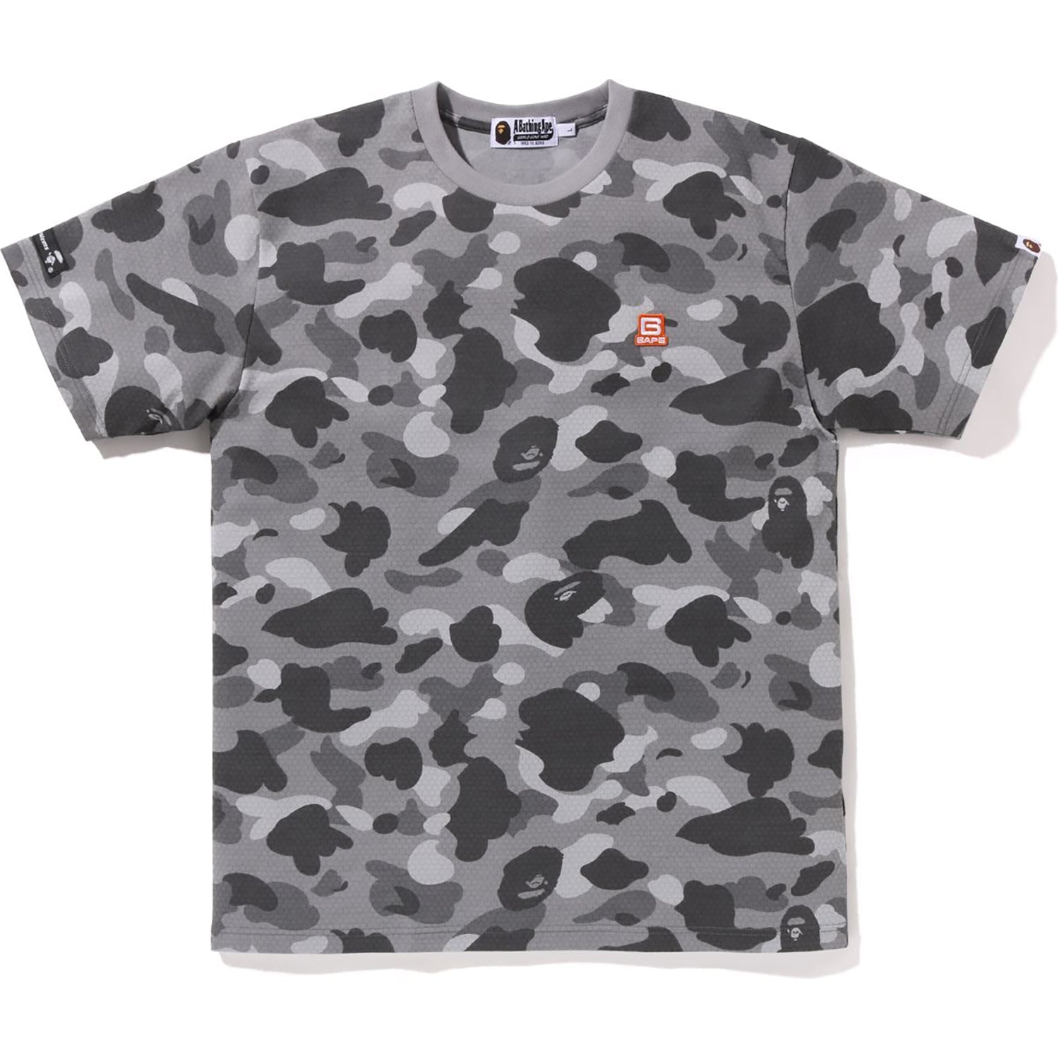 BAPE HONEYCOMB CAMO TEE MENS