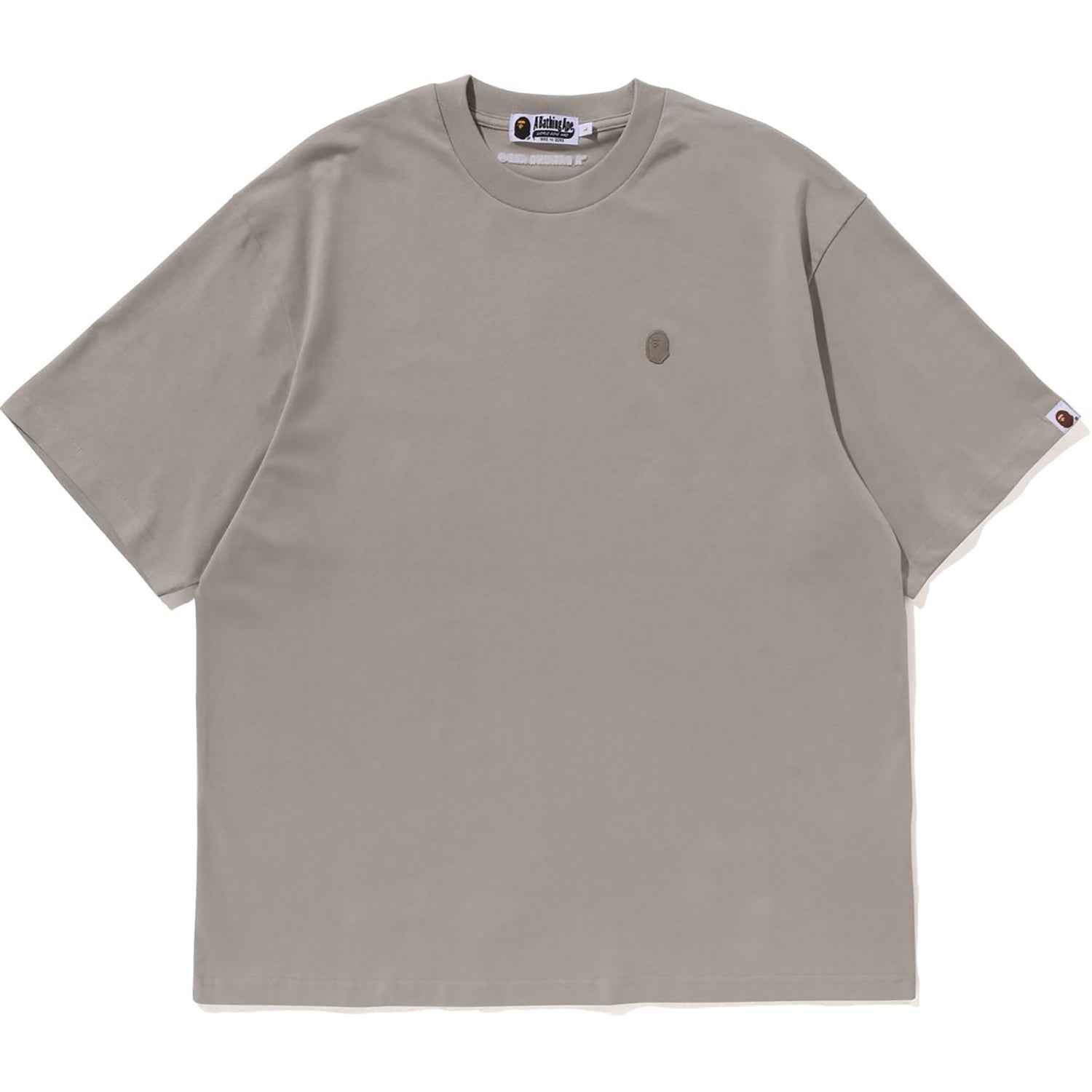 BAPE TONAL APE HEAD ONE POINT TEE MENS