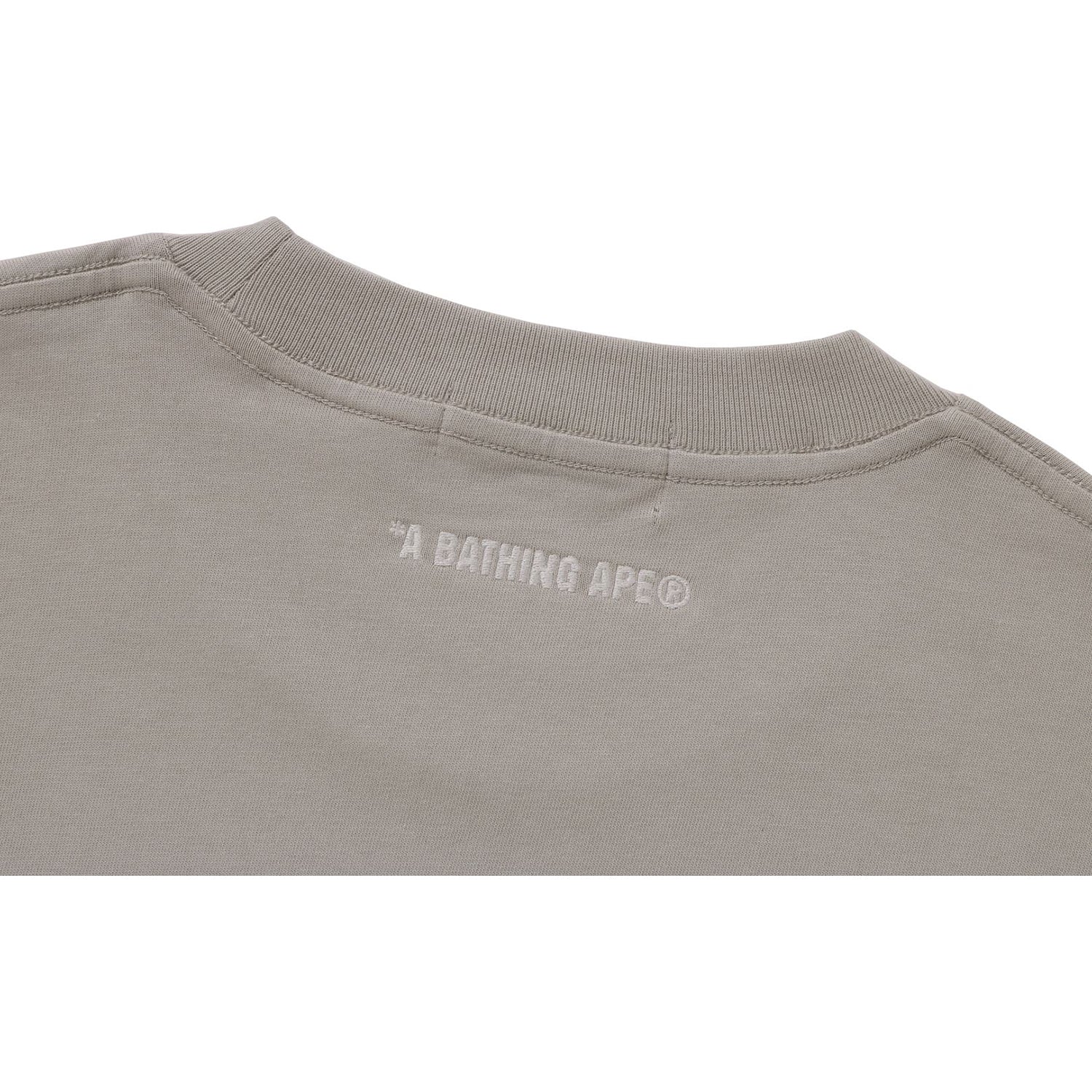 BAPE TONAL APE HEAD ONE POINT TEE MENS