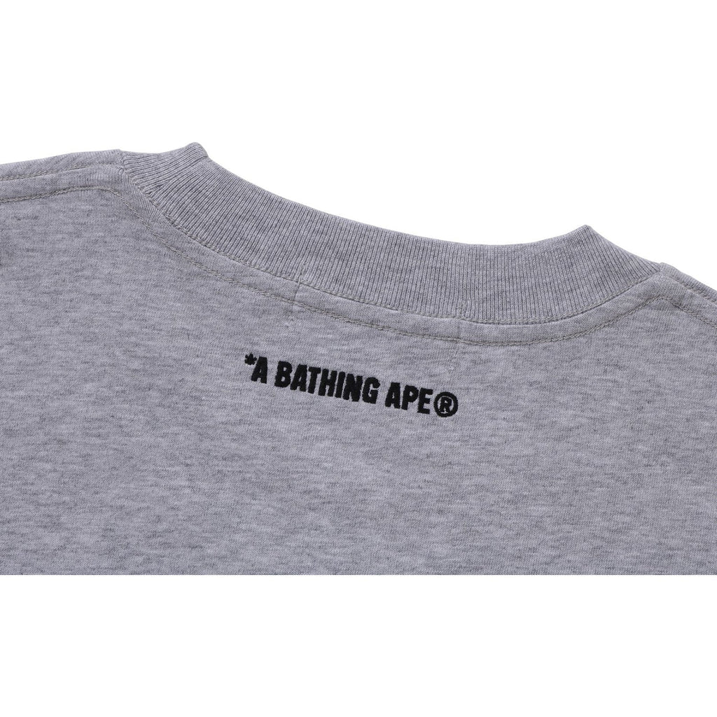 BAPE TONAL APE HEAD ONE POINT TEE MENS