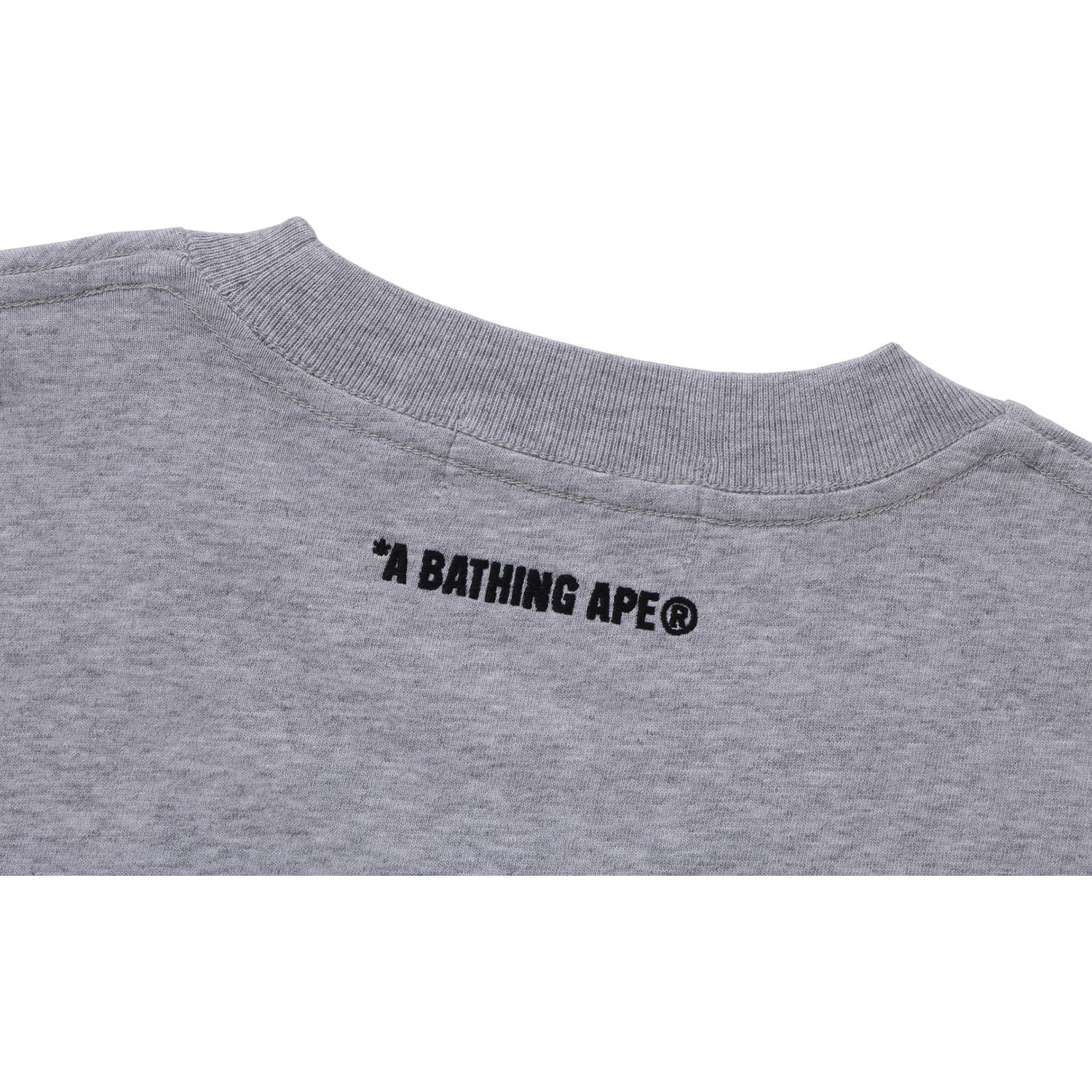 BAPE TONAL APE HEAD ONE POINT TEE MENS