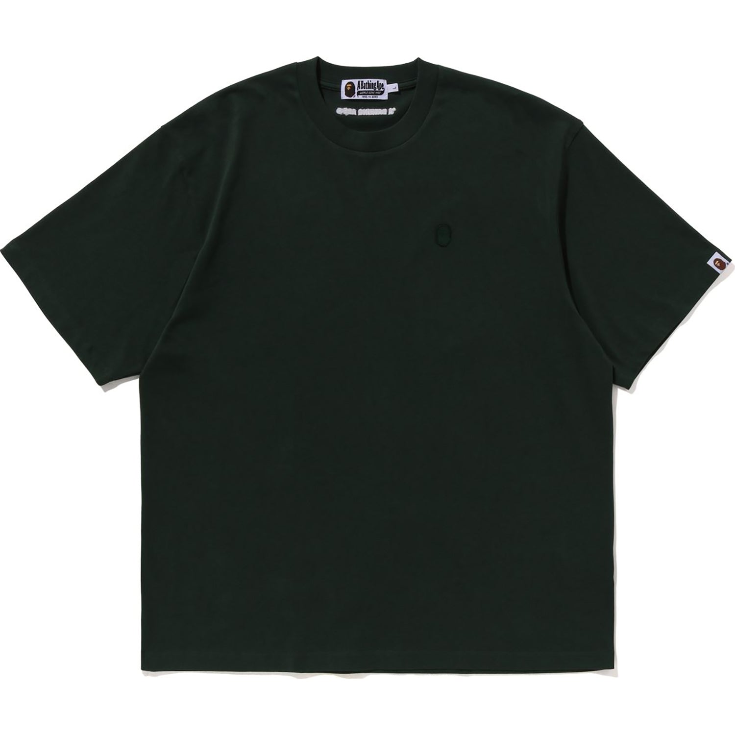 BAPE TONAL APE HEAD ONE POINT TEE MENS
