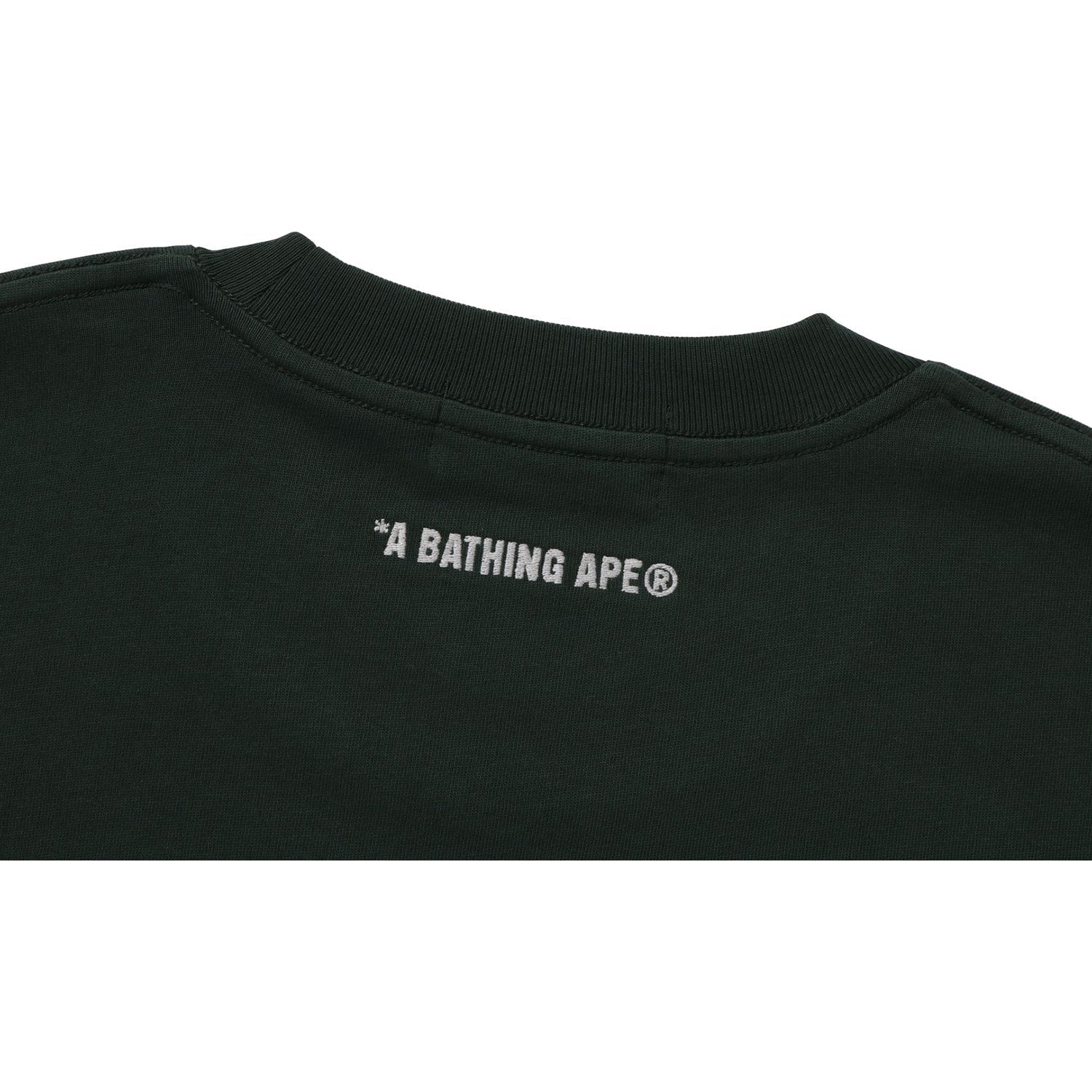 BAPE TONAL APE HEAD ONE POINT TEE MENS