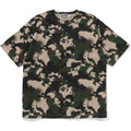 BAPE MAP CAMO APE HEAD ONE POINT TEE MENS