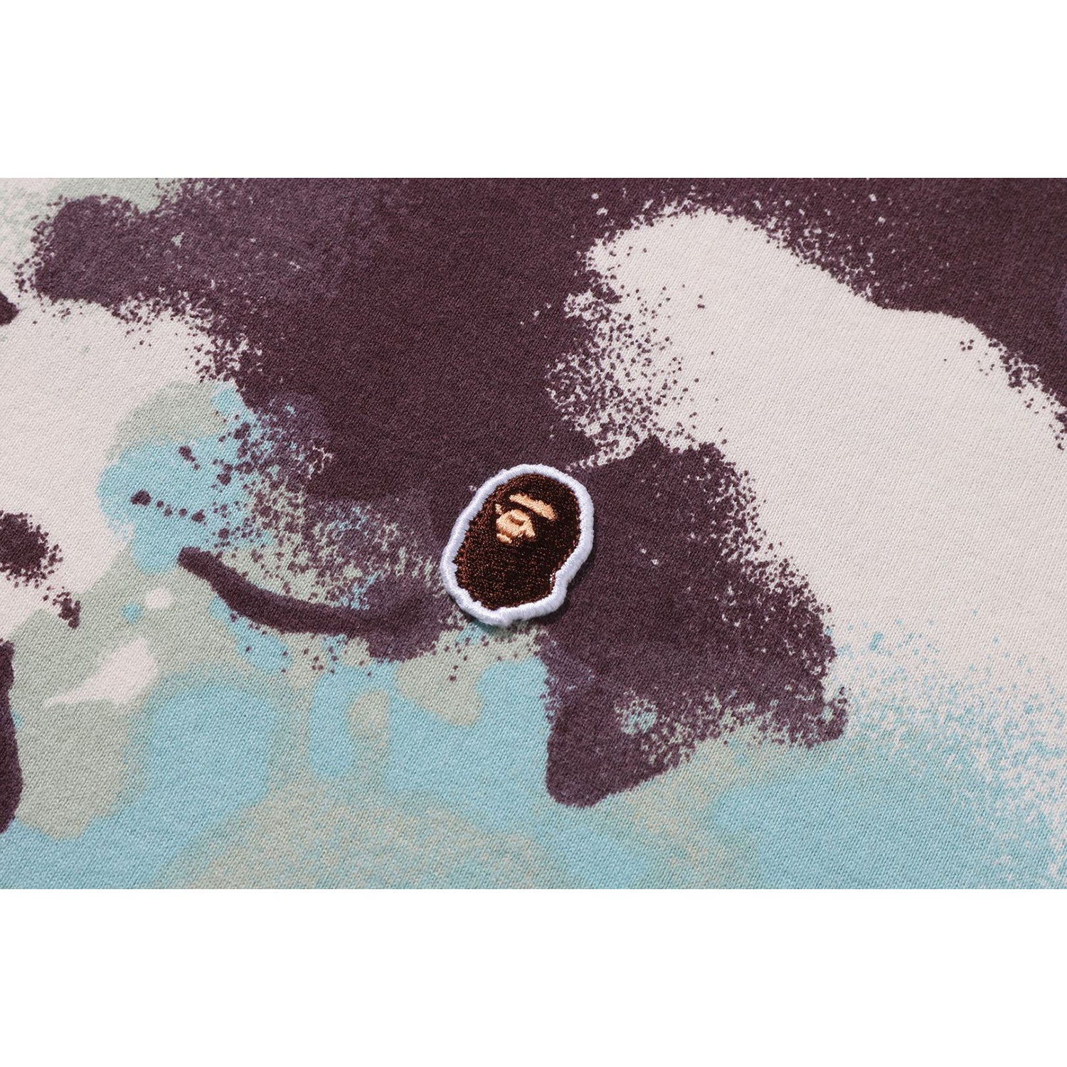 BAPE MAP CAMO APE HEAD ONE POINT TEE MENS