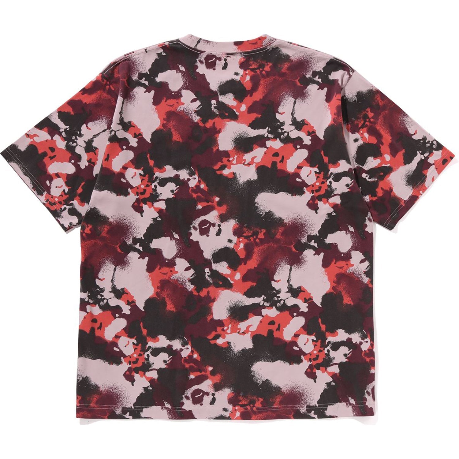 BAPE MAP CAMO APE HEAD ONE POINT TEE MENS