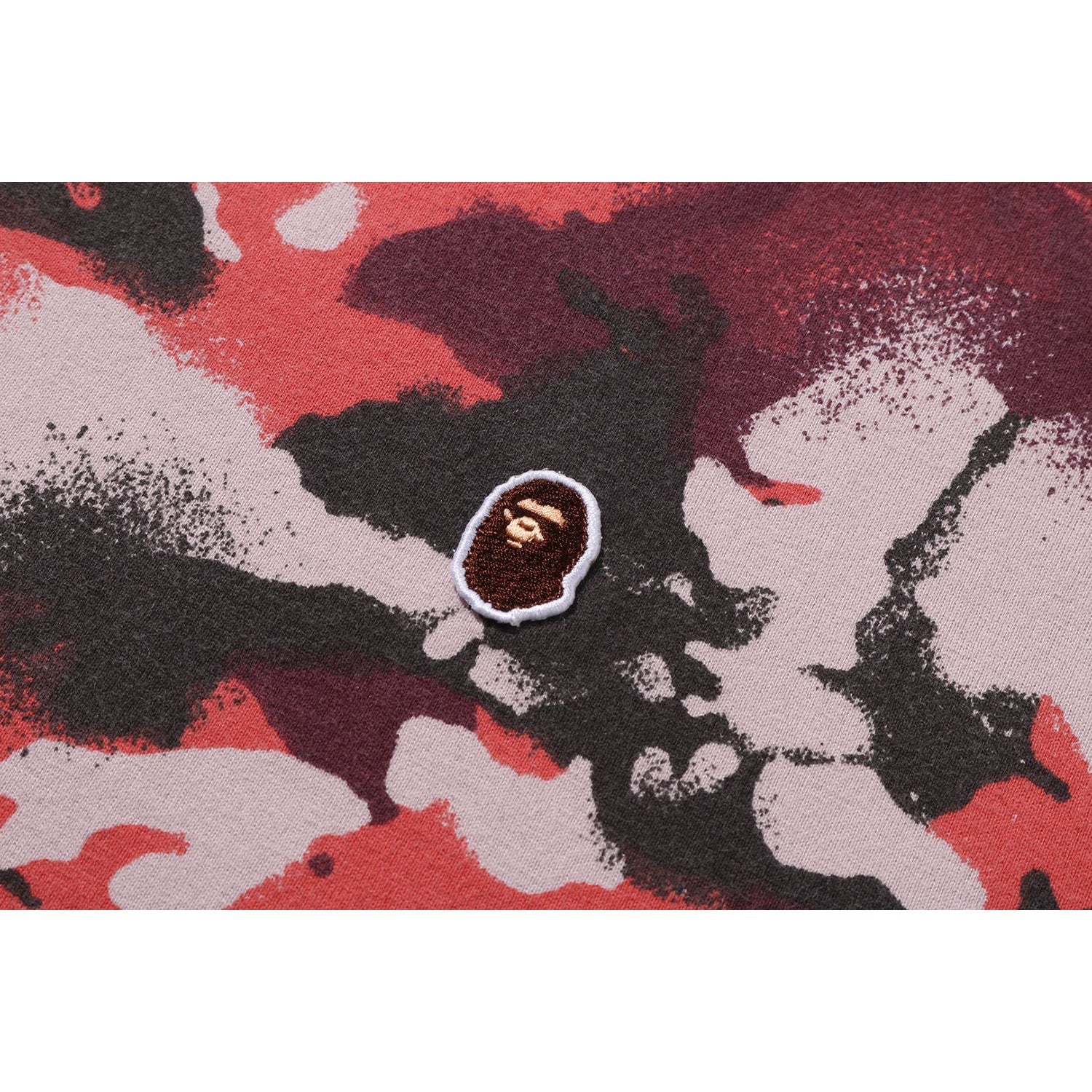BAPE MAP CAMO APE HEAD ONE POINT TEE MENS