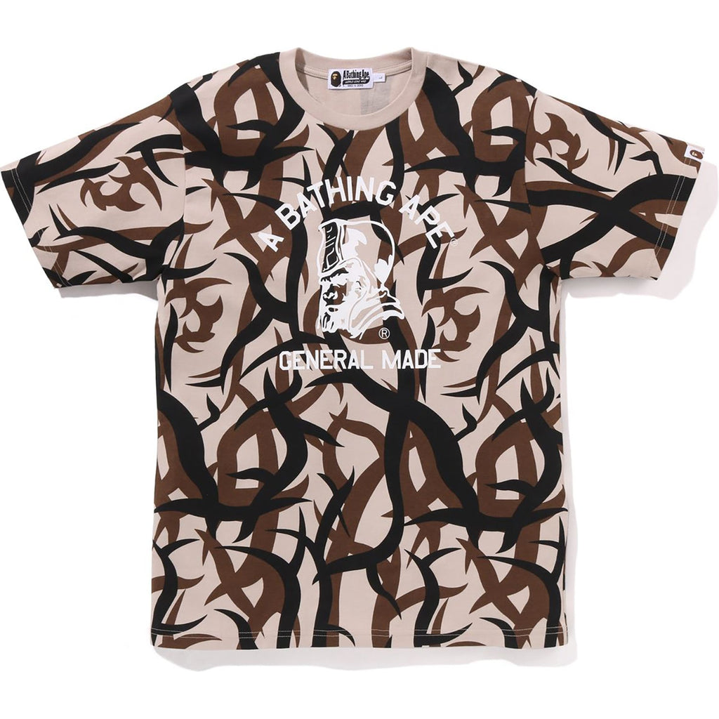 BAPE TRIAL CAMO GENERAL TEE MENS