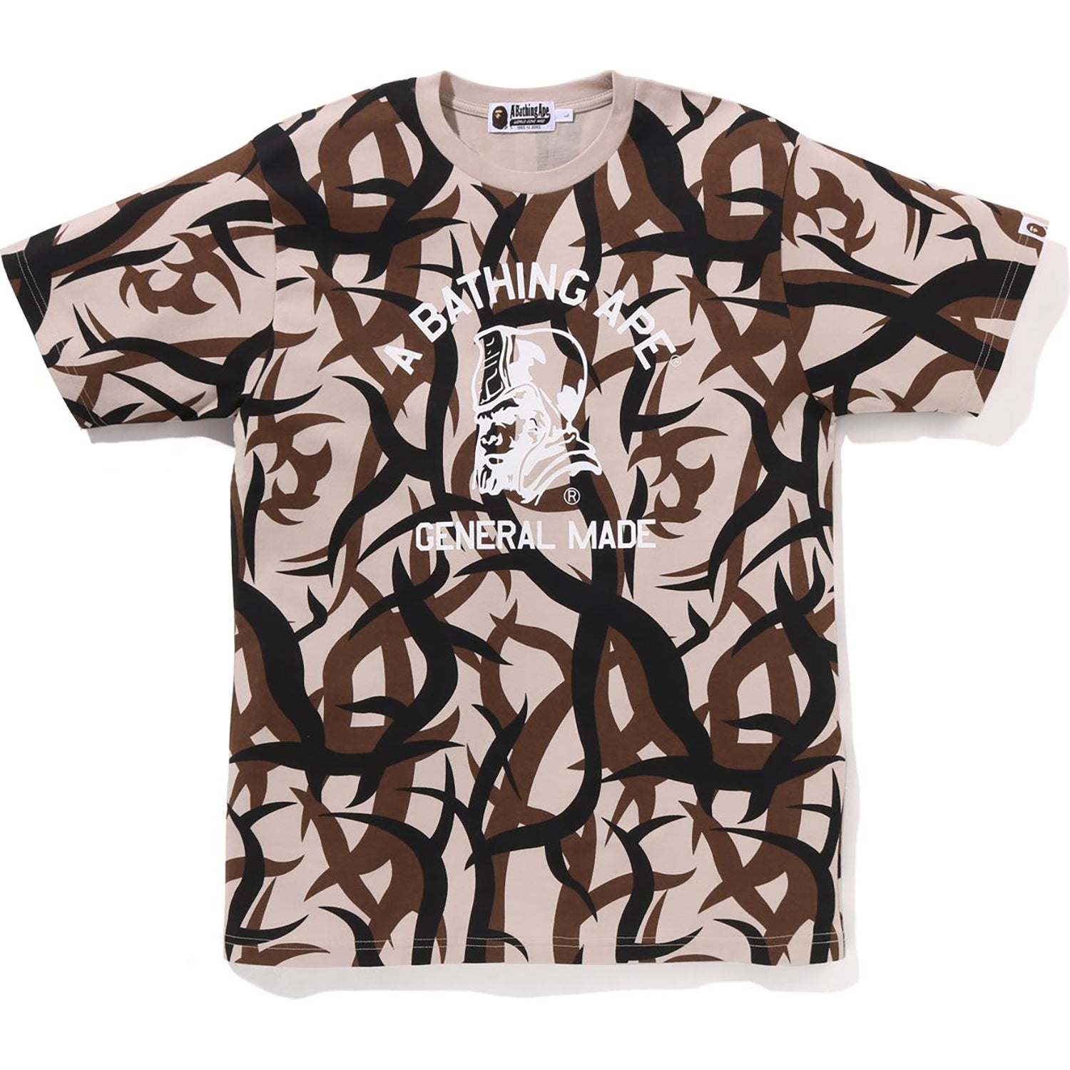 BAPE TRIAL CAMO GENERAL TEE MENS
