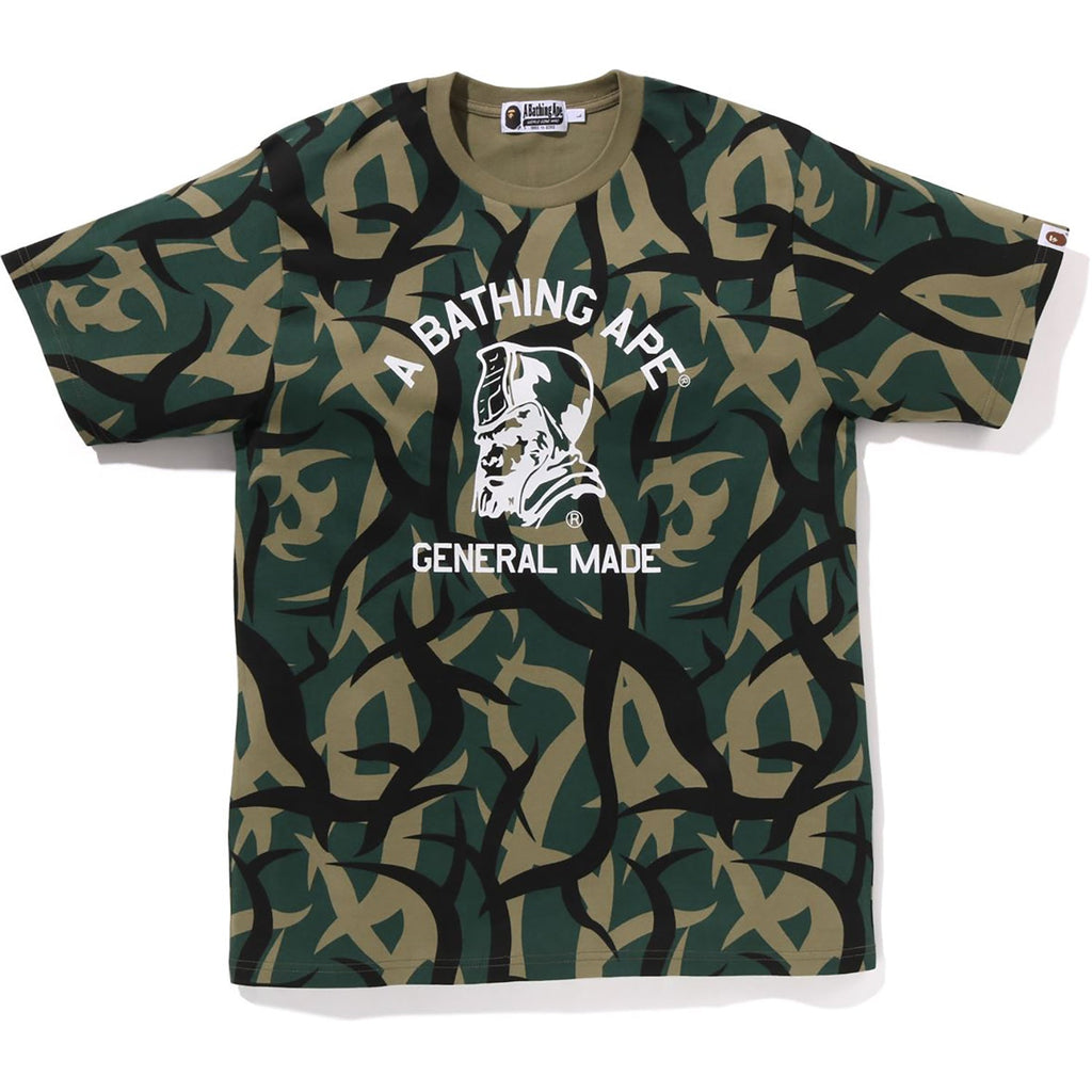 BAPE TRIAL CAMO GENERAL TEE MENS