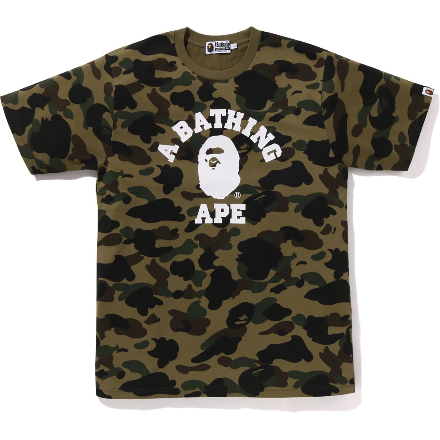 BAPE 1ST CAMO COLLEGE TEE MENS