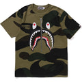 BAPE GIANT 1ST CAMO SHARK TEE MENS