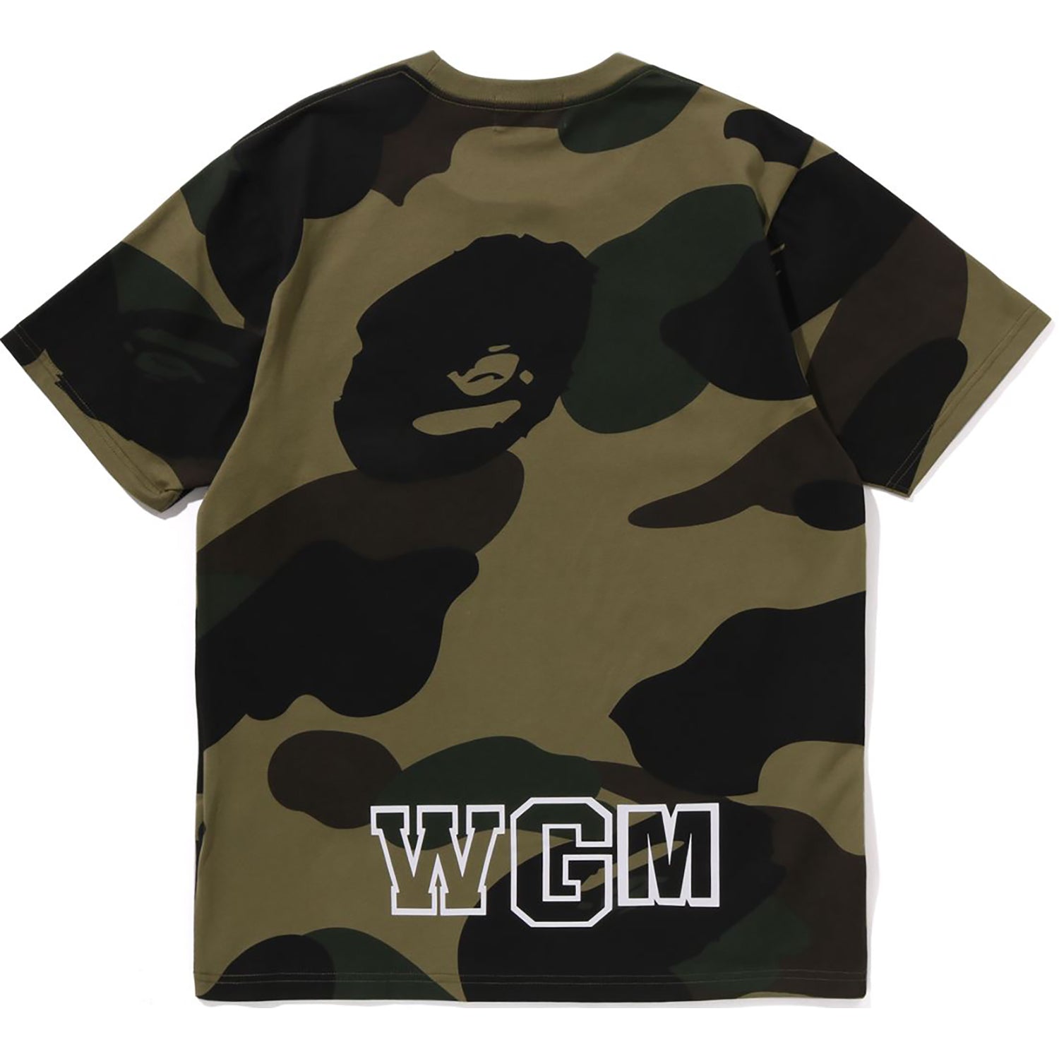 BAPE GIANT 1ST CAMO SHARK TEE MENS