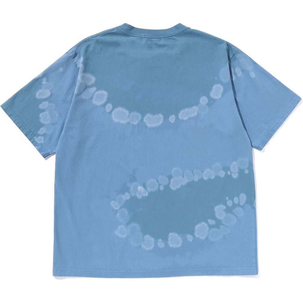 BAPE HAND DYE COLLEGE RELAXED FIT TEE MENS